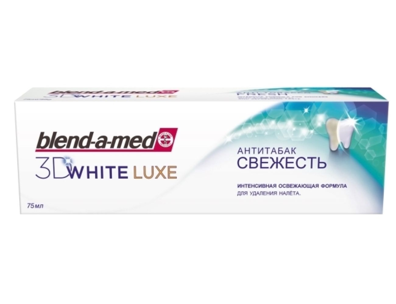 Зубная паста Blend-a-med 3D White LUXE Анти Табак 75 мл.(5011321523388)