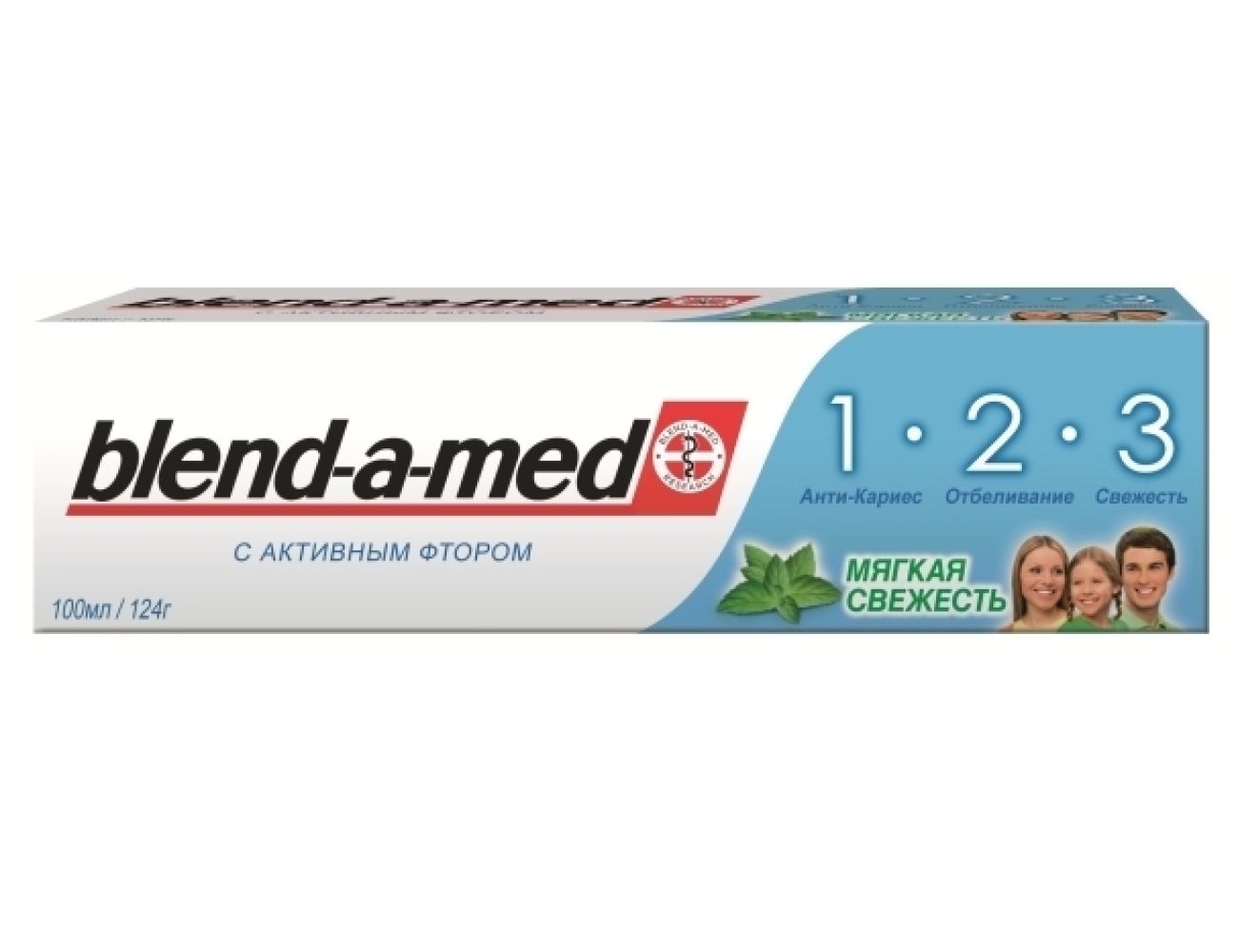 Зубная паста Blend-a-med 3-Эффект Мягкая Свежесть 100 мл.(5000174846959)