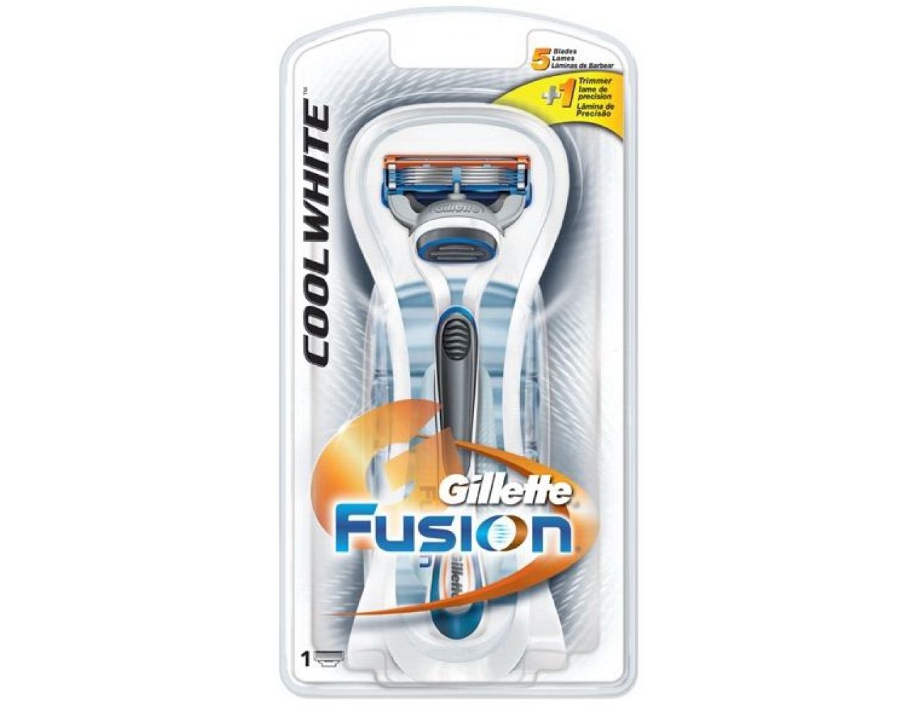 Gillette Fusion Cool White станок с лезвием 7702018033980