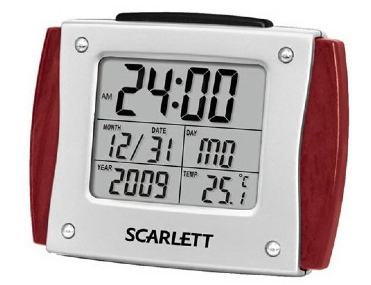Многофункциональные часы Scarlett SC-892 (бордовый)
