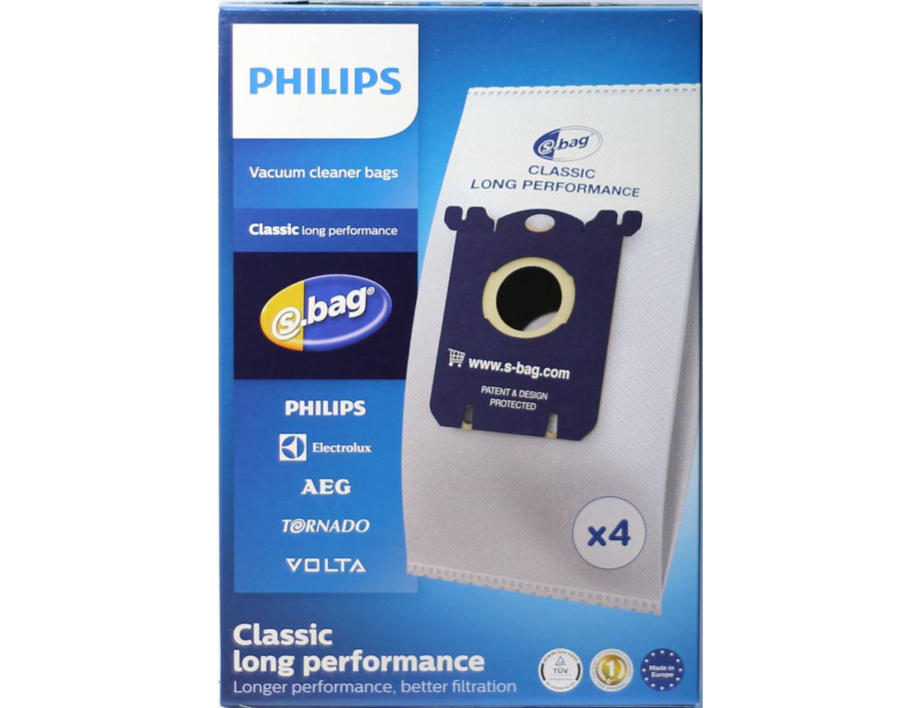Мешок для сбора пыли Philips FC 8021/03 упаковка из 4-х шт.