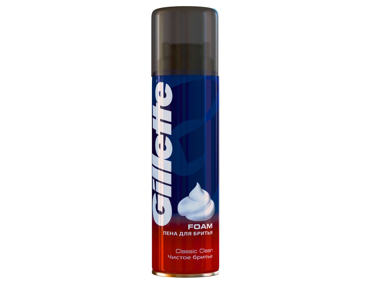 Gillette пена для бритья Classic Clean 200 мл. 3014260327682