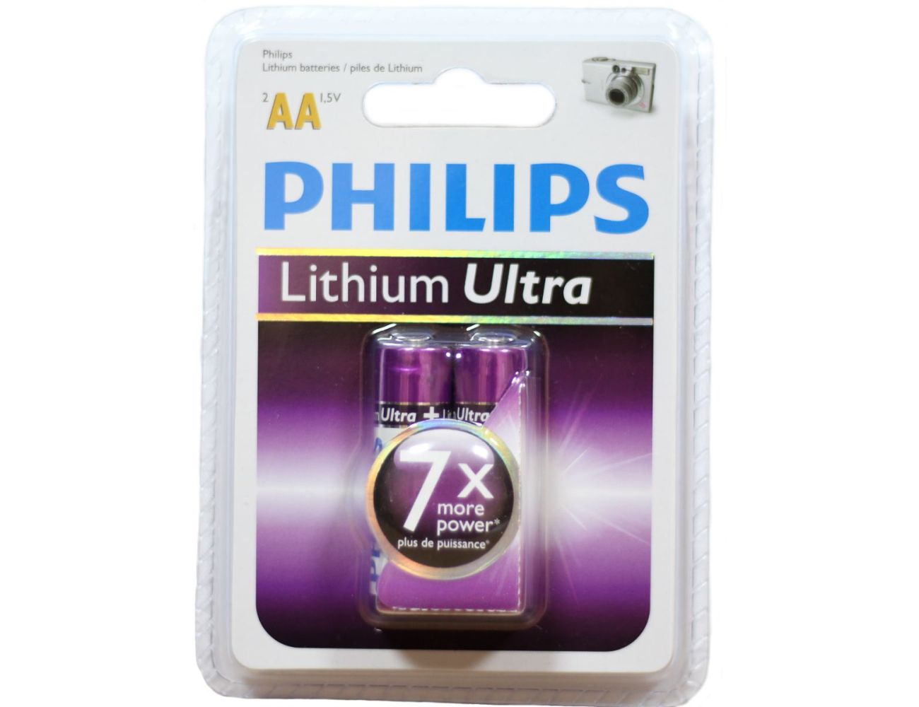 Батарейка AA lithium Philips FR06 1.5V Ultra 1/2 шт.