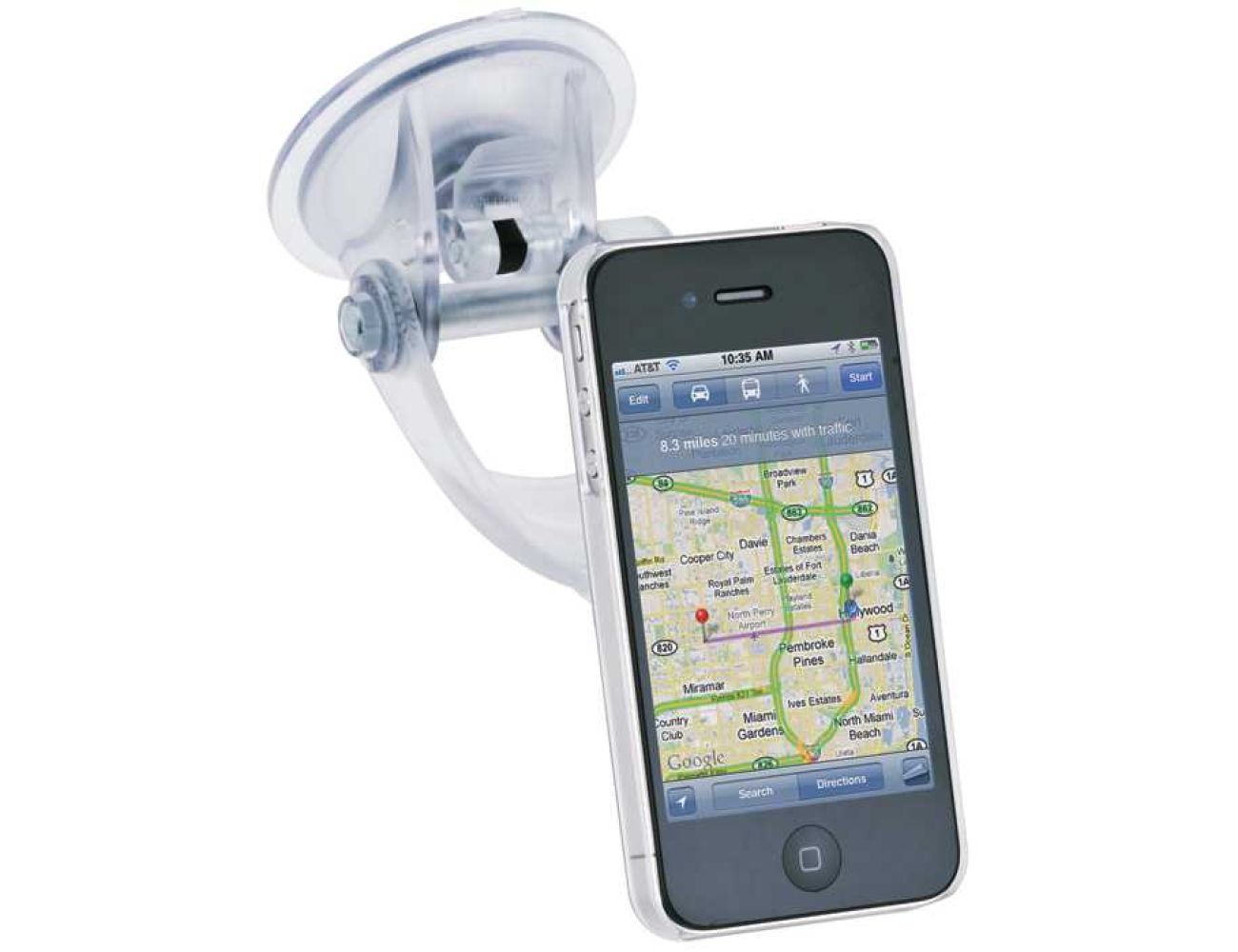 Автодержатель iGrip Clear Case Traveler iPhone 4 (T5-300183)