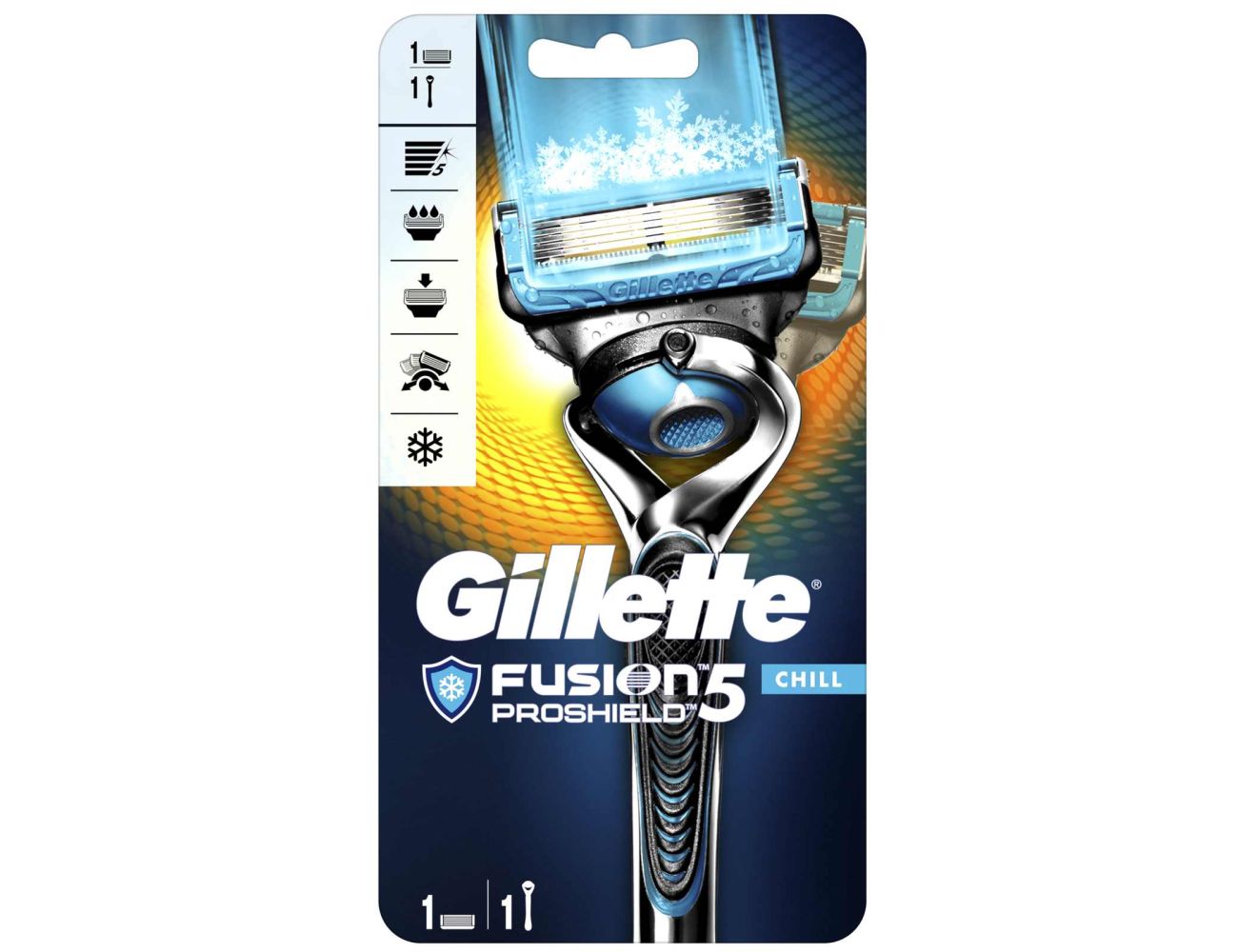Бритва Gillette Fusion ProShield FlexBall Chill