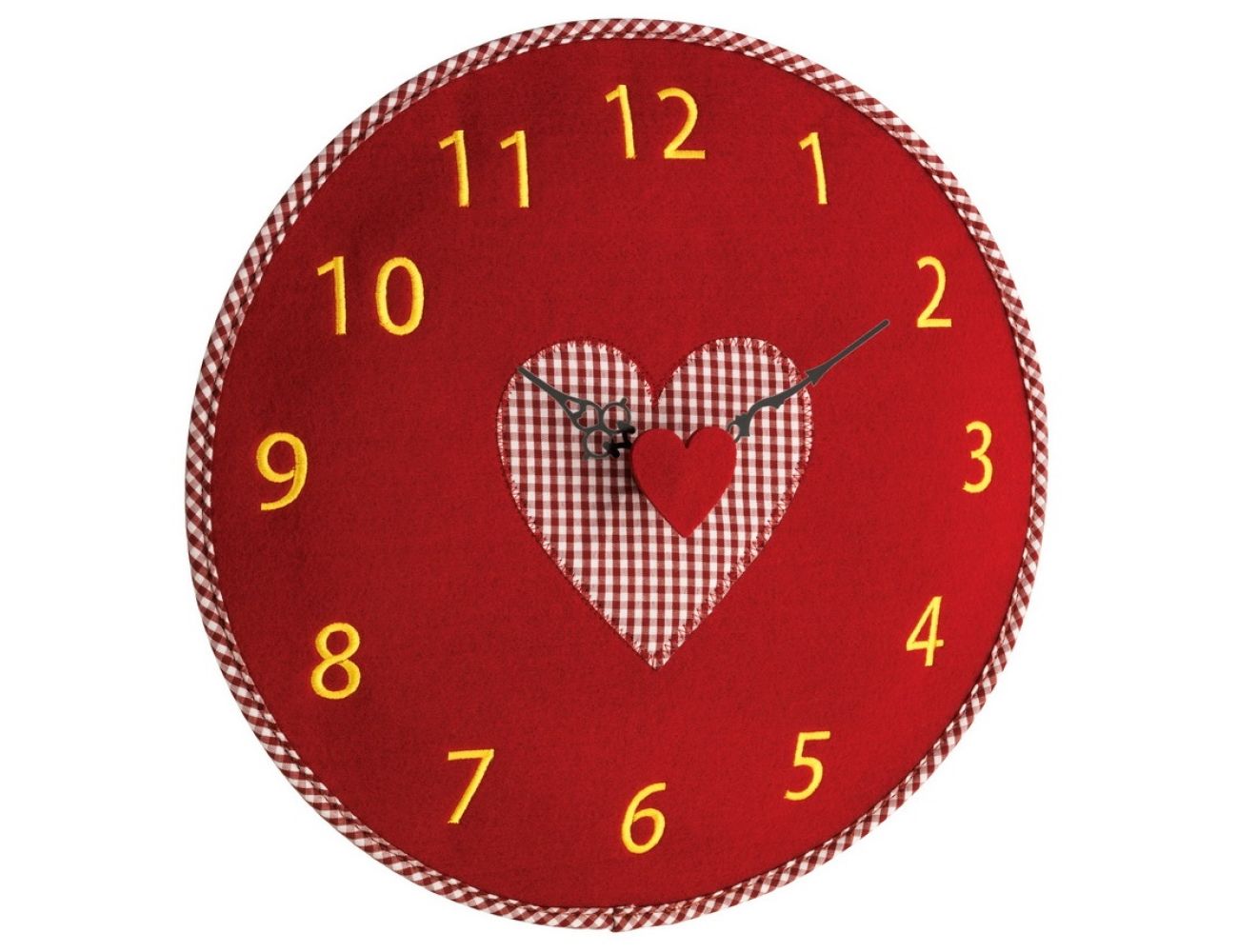 Часы настенные TFA 60302505 красный