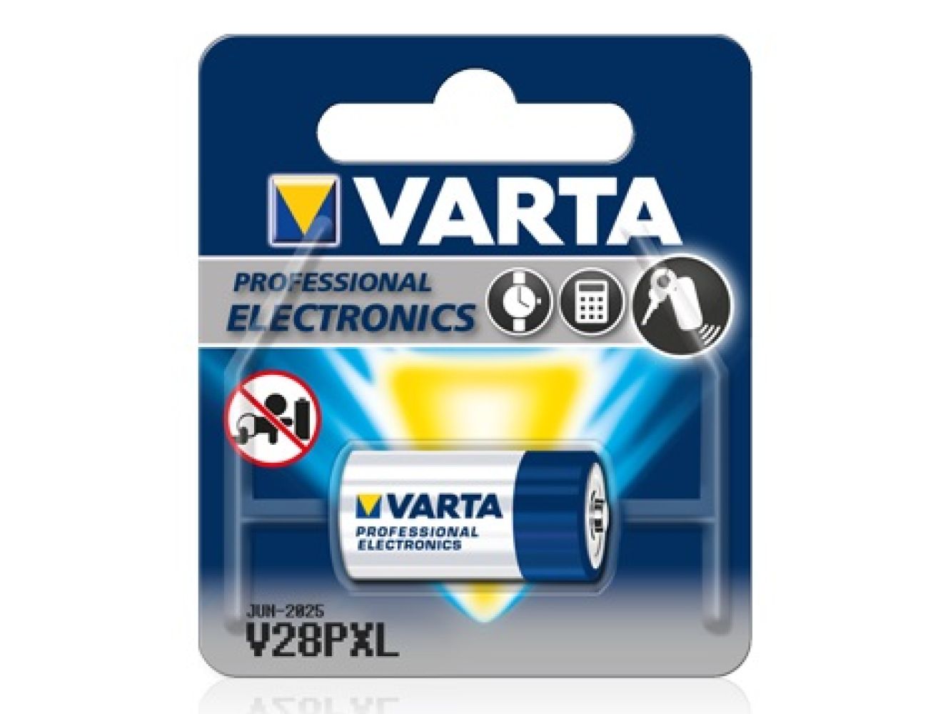 Батарейка Varta V28PXL Professional Electronics (2CR11108, 170mAh, 6V, Литиевая) 06231101401