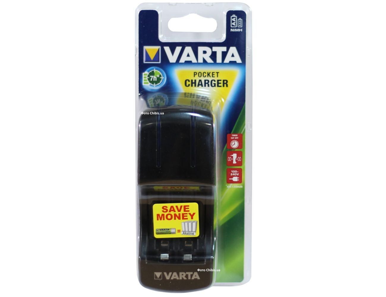 Зарядное устройство АА ААА Varta Pocket Charger empty 57642