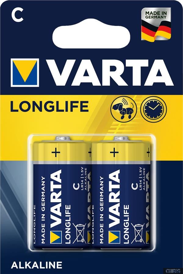 Батарейка LR14 Varta Longlife 2шт - купить в Киеве по низкой цене ...