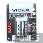 Аккумулятор Videx AA 1500 mAh Ni-Mh блистер 2 шт