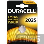 Батарейка Duracell 2025 3V Литиевая 1 шт. 