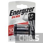 Батарейка 2CR5 Energizer 6V Lithium 1шт.