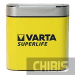 Батарейка Varta 3R12 Superlife 4.5V солевая 1/1 шт пленка