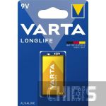Батарейка Крона Varta Longlife 6LR61 9V Alkaline 1 шт.