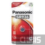 Батарейка Panasonic SR936/394/V394 1.55V Silver 1 шт.