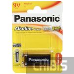 Батарейка 6LR61 9V Panasonic Alkaline Power 1 шт.