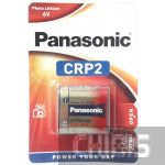 Батарейка Panasonic CR-P2 Lithium 6V блистер 1 шт