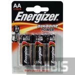Батарейка АА Energizer Alkaline Power 1.5V 4/4 шт.