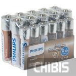 Батарейки Philips Entry Alkaline 1.5V комплект из 10 шт АА + 6 шт ААА 