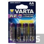 Батарейка АА Varta Lithium LR06 1.5V 4/4 шт.