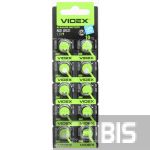 Батарейка Videx AG0 / LR521 10 шт