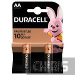Батарейка Duracell LR06 MN1500 1.5V alkaline 2 шт 5000394058163