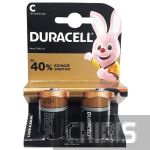 Батарейка LR14 Duracell Basic C 1.5V Alkaline 2 шт. 