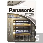 Батарейка LR14 Panasonic Everyday Power C 1.5V Alkaline 2 шт. LR14REE/2BR