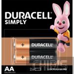Батарейка MN1500 Duracell Basic 1.5V, Alkaline 2 шт