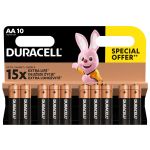 Батарейка Duracell LR06 MN1500 1.5V alkaline 10 шт 5000394019829