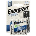 Батарейки Energizer Ultimate Lithium AA 1.5V 4 шт