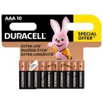 Батарейка Duracell Basic AAA LR03 1.5V Alkaline 10 шт. 5000394152557
