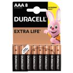 Батарейка ААА Duracell Basic LR03 1.5V Alkaline 8 шт. 5000394203341