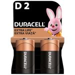 Батарейка LR20 Duracell D Basic 1.5V Alkaline 2 шт. 5000394052512