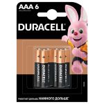 Батарейка Duracell LR03 MN2400 1.5V Alkaline 6 шт. 5000394107472