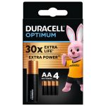Батарейка LR06 DURACELL Optimum 4 шт. 5000394158696