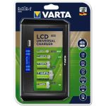 Зарядное устройство АА ААА D C 9V Varta LCD Universal Charger 57678101401