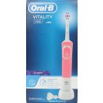 Электрическая щетка Oral B Braun Vitality D100.413.1 PRO 3D White тип 3710 Pink