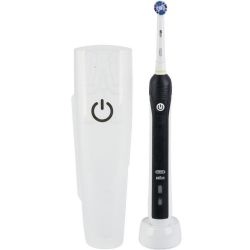 Электрическая зубная щетка Oral B Braun Professional Care 1000 black + дорожный футляр