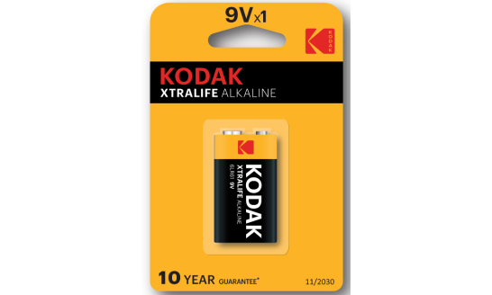 Батарейка Kodak 9V Крона XtraLife alkaline 6LR61 1шт.
