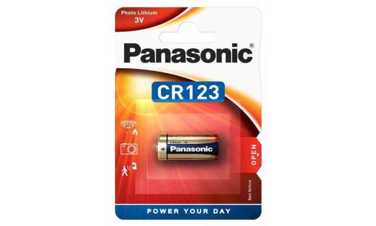 Батарейка CR 123 Panasonic 3V Lithium