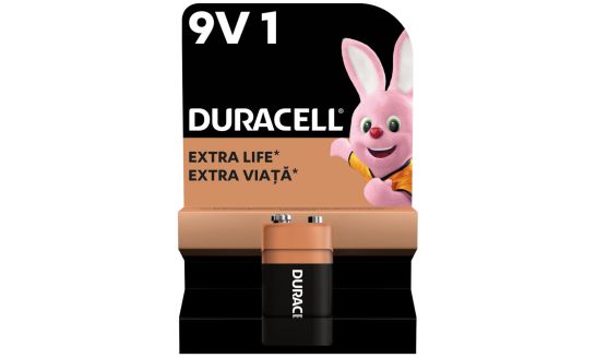 Батарейка 9V Крона Duracell Basic