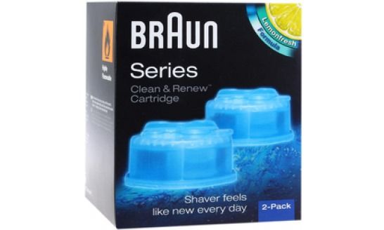 Набор из 2 х картриджей Braun CCR2 Clean Renew