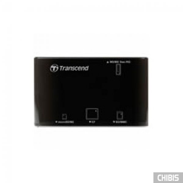 Кардридер Transcend TS-RDP8K (black) USB 2.0 чёрный
