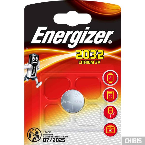 Батарейка 2032 Energizer Lithium 3V 1шт. 