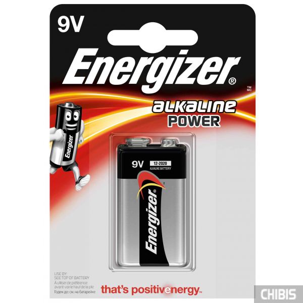 Батарейка Energizer 6LR61 9V Alkaline Power