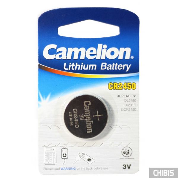 Батарейка CR 2450 Camelion 3V Lithium