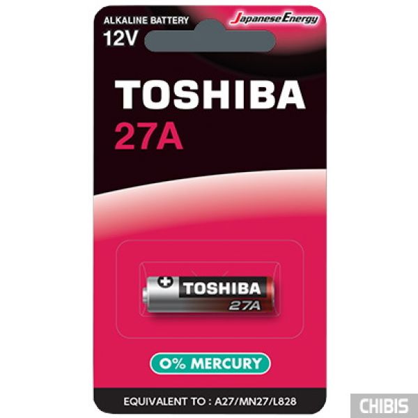 Батарейка 27A 12V Toshiba Alkaline 1 шт