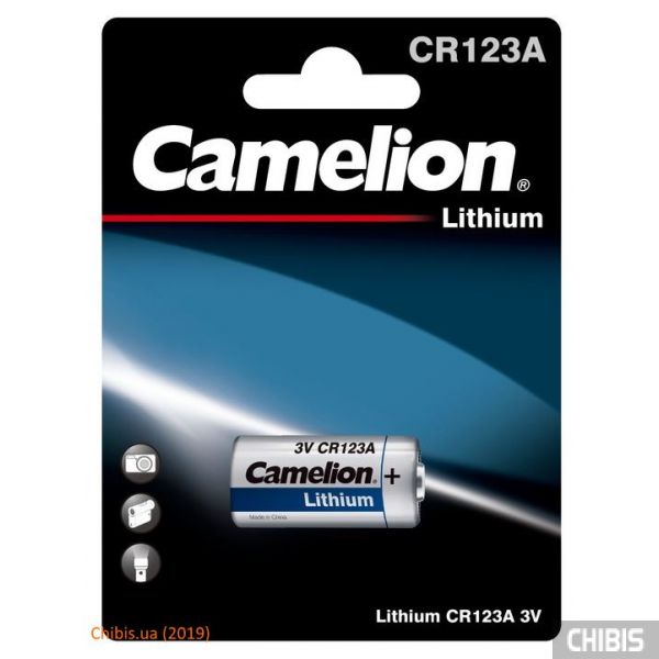 Батарейка Camelion CR 123 Lithium 3V