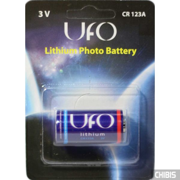 Батарейка Ufo CR123 3V Литиевая